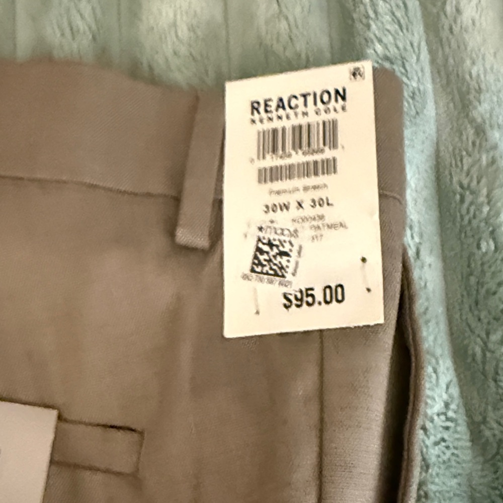 Kenneth Cole Reaction Beige Pants